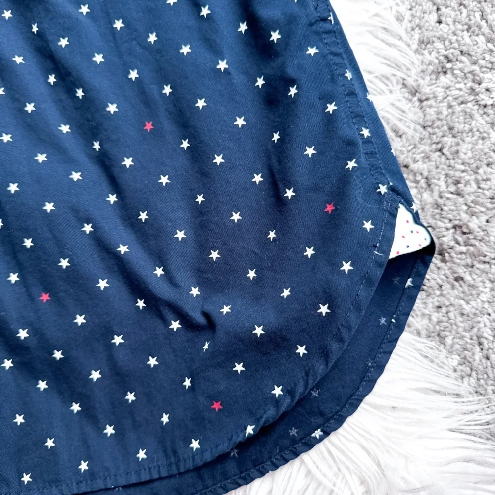 Denim & Flower | Patriotic Short Sleeve Button-down Shirt - Picture 3 of 4